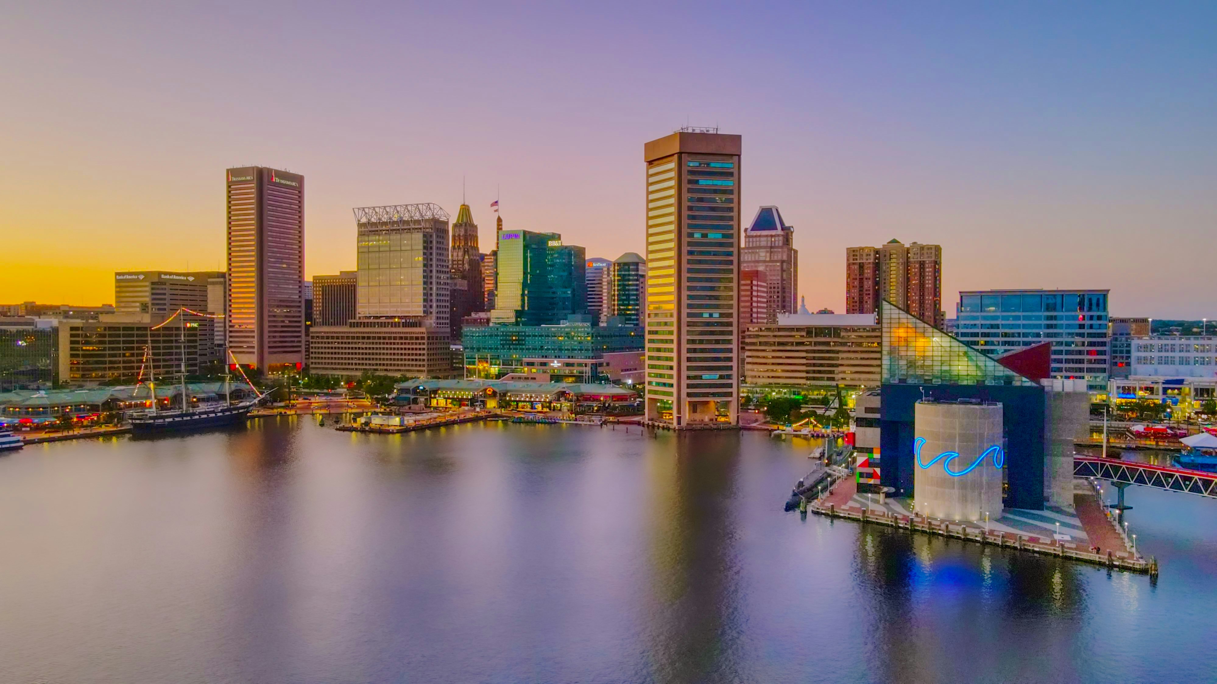 Baltimore, MD skyline — local weather forecast and conditions